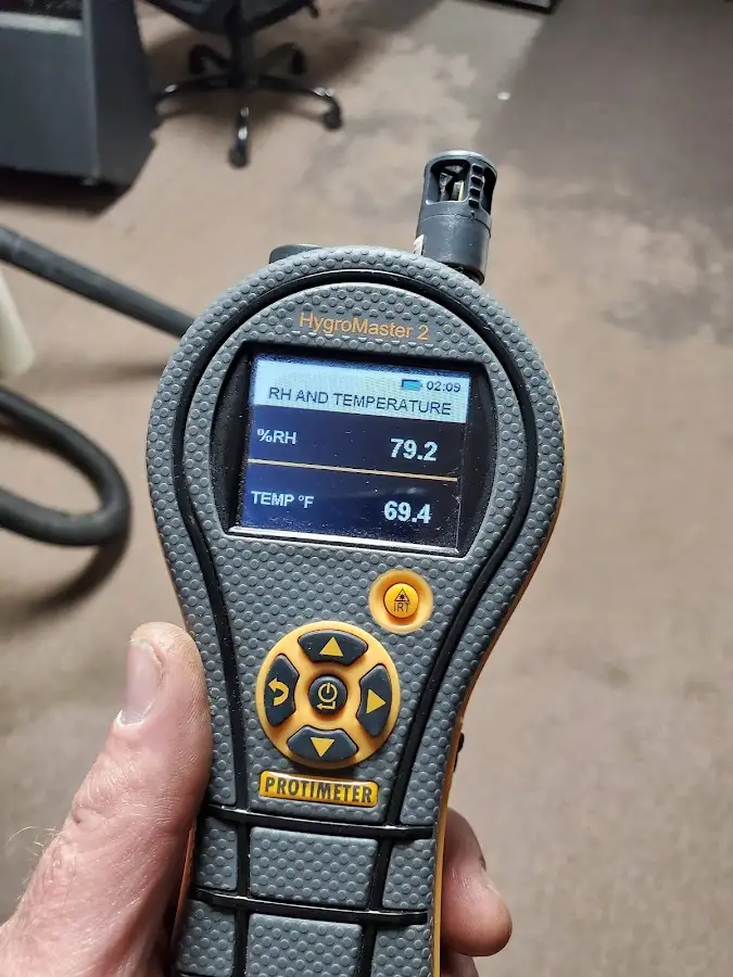Moisture meter humidity assessment for Mold Remediation & Removal in Laguna Niguel